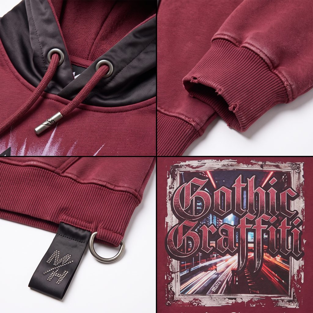 Voltage Relic Rhinestone Hoodie